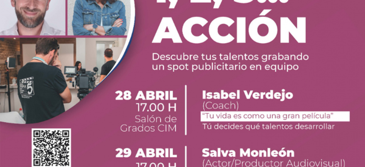 Plazo hasta el martes a las 14:00 para inscribirse en el curso gratuito para grabar un spot publicitario